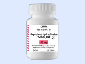 Oxycodone 15 mg